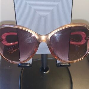 Oversized muted copper Sunglasses